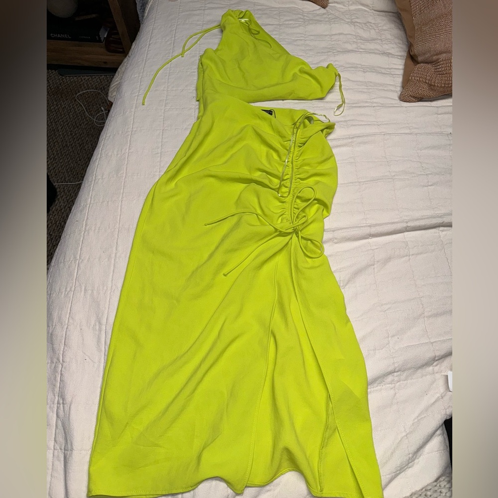 Zara neon dress